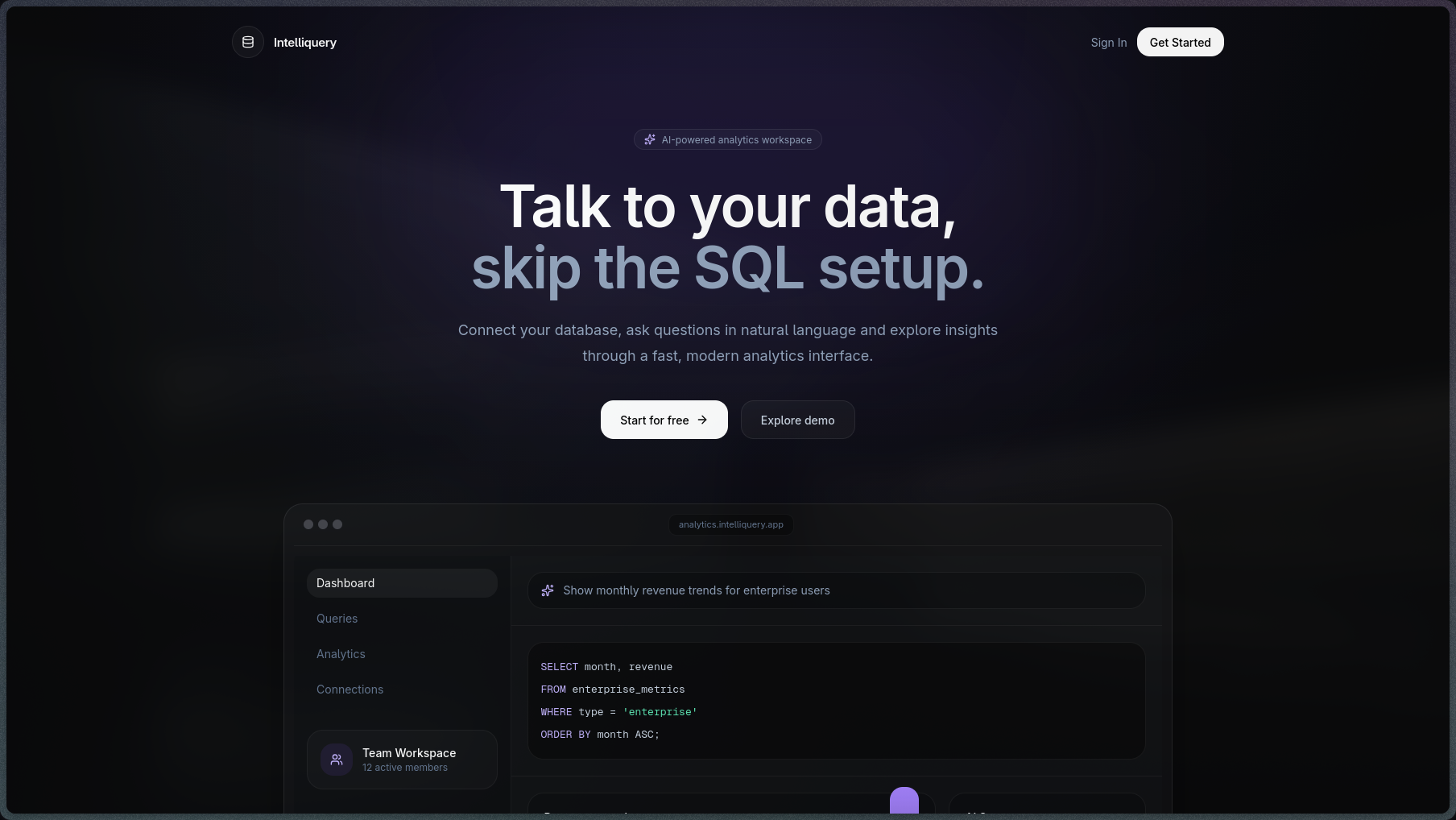 INTELLIQUERY preview
